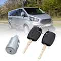 Miniatyrbilde 2 av 5: Tenningslås for tenningslås og 2 nøkler 1926227 for Ford Transit Mk8 2014-2019 Custom 2012-2019