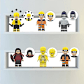 Miniatyrbild 4 av 5: 6 st Naruto Minifigurer Byggklossar Leksaker för barn