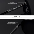 Pikkukuva 4 / 5: Barcur Polaroid aurinkolasit miehille Pilot aurinkolasit miehille lisävarusteet ajoon kalastukseen vaellukseen silmälasit Oculos Gafas De Sol Black Gray BARCUR Original