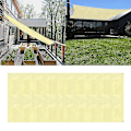 Miniatyrbild 3 av 5: Sunshades Depot 2x1,6m 4x1,6m för solskyddstyg Mesh Net för trädgård på bakgården P