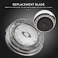Miniatyrbillede 2 af 5: 3 stk. Udskiftningsbarberblade HQ64 til Philips PT726 PT725 PT720 PT710 PT715 PT725 silver