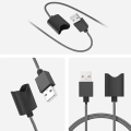 Miniatyrbild 4 av 4: Usb-gränssnitt laddningskabel för Vuse Alto magnetisk laddare sladd universell design 45cm (svart Usb-a