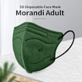 Miniatyrbillede 1 af 9: 10 stk. Aldult's 5D maske farve udendørs forebyggelse maske ansigtsmasker