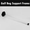 Pikkukuva 3 / 5: Golfin matkatavaralaukun tukitanko, golfmailan suoja, matkatukivarsi, teleskooppiosat, säädettävä Black Silver