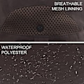 Miniatyrbillede 4 af 5: Solhat Anti-UV UPF 50+ Udendørs Fiskehat Bred Skygge Fiske (Brun) E