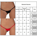 Pikkukuva 5 / 5: Naisten seksikkäät minitangot, mikro G-string -alushousut, alusvaatteet, alushousut Red L