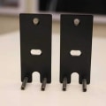 Miniatyrbilde 3 av 5: Par med veggfester i stål for Bose Omnijewel Lifestyle 650 hjemmehøyttaler (svart)