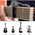 Miniatyrbild 3 av 5: 2-pack gitarr capo i aluminiumlegering, universell gitarr capo för akustisk, klassisk och elektrisk gitarr, ukulele, bas, banjo (blå)