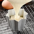 Miniatyrbillede 4 af 5: Pandoro-form, ottekantet bageform, pandoro-kageform, slip-let mousse-ostekakeform, anode dyb