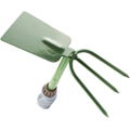 Miniatyrbild 1 av 5: Tjock handhacka dubbelhacka Jordbruksverktyg hacka hacka Trädgårdsverktygssats Trädgårdsverktyg Multifunktionell trädgårdshacka Trädgårdsverktyg manuell hacka Trädgårdsverktyg