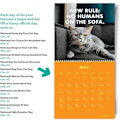 Pikkukuva 4 / 6: 2024 Pissed-Off Cats Kalenteri Seinäkalenteri Riippuva kalenteri