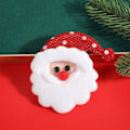 Miniatyrbilde 3 av 5: Søte Glitter Nyttår Jul Brosje Snømann Julenissen Juletre Stjerneformet Pin Kles Sjal Badge Antrekk Tilbehør C