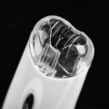 Miniatyrbilde 5 av 5: Qiningxia Pinsett Ansiktshår R Epilator Enkel Smertefri Elektrisk Hårstrimmer, Hvit Svart, Medium