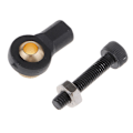 Miniatyrbilde 2 av 4: 10 stk M3 metallkulehodeholder stangende kuleledd for Rc-bil 3xh6xl20mmxm3