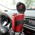 Miniatyrbilde 3 av 4: Universal tilbehør Bil koppholder Luftventiluttak Drikke Kaffe Flaskeholder Kan Fester Holdere Drikke Askebeger Montering Stativ |