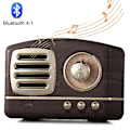 Pikkukuva 1 / 5: Kannettava Bluetooth-retrokaiutin, langaton minivintagekaiutin
