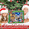 Miniatyrbillede 3 af 5: Julepuslespil Tilan Adventskalender 24 dage Julekalender Nedtælling Thanksgiving Julegave S