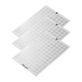 Miniatyrbilde 1 av 2: Utskiftbar skjærebrett transparent klebende matte med målerutenett 8 x 12 tommer for Silhouette Cameo Cricut Explore Plotter Machine, 3 stk