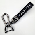 Miniatyrbillede 1 af 5: Bil Læder Cykel Nøglering Metal Finish | Heavy Duty Nøglering | Nøglering Og Krogudstyr Pistol Farve Hardware Gun Color Hardware Gun Color Hardware Lexus