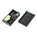 Miniatyrbillede 4 af 5: 2*aa/aaa genopladelige batterier oplader solcelledrevet oplader 1w 4v solpanel til batteriopladning