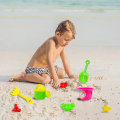 Miniatyrbillede 5 af 8: 8-delt strandlegetøjssæt sandlegetøj sandkasse legetøj sommer udendørs legetøj