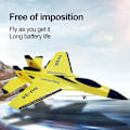 Miniatyrbild 4 av 5: Fjärrstyrd stridsflygplan Rc-plan redo att flyga Rc-plan för vuxna, en knapp stunts Rc-flygplan, höghastighets Rc-flygplan, hobby Rc-jetplan Blue