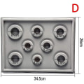 Miniatyrbilde 5 av 5: Perle Design Board Armbånd Design Board Flokket Perle Board Matter Halskjede Perling Smykkearrangør