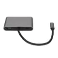Miniatyrbillede 2 af 2: 5-i-1 USB-C 4K understøtter 3 skærme 100W hurtigopladning Type-C til dobbelt High Definition Multimedia Interface VGA PD Hub 2025