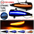Miniatyrbillede 3 af 5: 2 stk Dynamiske Blinklys til Honda Civic 8. generation Mk8 Hatchback LED Blinklys 3D 5D Lys Sidespejl Lampe 2006 2012 Fn2 Fn Fk