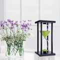 Miniatyrbillede 4 af 4: 60 minutters timeglas timer timeglas borddekoration kontor interiør