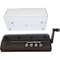 Miniatyrbilde 3 av 5: A4-papirshredder, manuell dokumentshredder for kontor, skole, hjem, bærbar shredder for papir og dokumenter