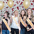 Miniatyrbillede 3 af 5: Høns Party Tilbehør Sashes Sæt - Brud Til At Være Og Team Brud Sashes