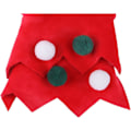 Miniatyrbillede 4 af 4: Julekostume til kæledyr, Hundekat Juletræskostume Kat Julehat Julekostume Tilbehør til Julepynt Kæledyrs Julefest C Red