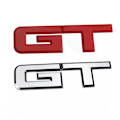Pikkukuva 1 / 4: 2 kpl 3d Gt -logoauton tarra muotiauton sisustustarra Focus 1 2 3 7 Mondeo - Punainen ja