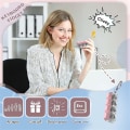 Miniatyrbillede 4 af 4: Afspænding Legetøj Tastatur Clicker Legetøj Tastatur Cube-Legetøj Mekanisk Nøgle Legetøj Knap Stress Relief for Voksne Gaver,B