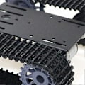 Pikkukuva 4 / 5: Älykäs Tankki Bil Alusta Telaketju Robottialusta Kahdella DC 12V Moottorilla DIY:tä varten T101-P/TP101