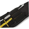 Miniatyrbilde 3 av 5: Verktøybelte Suspender Justerbar Heavy Duty Arbeidsbelte Sele Suspenders Loop Polstret Verktøybelte Sele Svart, Gul 1stk