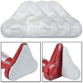 Miniatyrbild 3 av 4: 10-pack ersättningsmikrofiberduk för ångmopp för H2o Mop X5 Triangular Drag