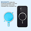 Pikkukuva 1 / 4: DIY Langaton Latausmagneetti Applelle 13 12 Yhteensopiva MagSafe-Rengasstickerin kanssa