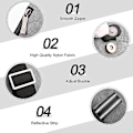 Pikkukuva 4 / 4: Rinta- ja olkalaukku, crossbody-laukut, suojuspakkaus, reppu, crossbody-laukku miehille ja naisille, matkustus-, urheilu- ja kuntosalilaukut, vedenpitävä nailon Gray (Right)