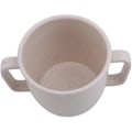 Miniatyrbilde 4 av 5: To-hånds krus ensfarget drikkekopp melke kaffekopp servise til hjemmet, enkel å bruke (1 stk, beige)
