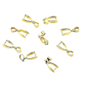 Miniatyrbild 1 av 5: 10 st hängsmyckes spännen halsband berlocker spänne snäppfog spänne för DIY smycken Gold