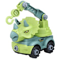 Pikkukuva 8 / 9: Lasten rakennuslelu Dinosaurus Insinööriauto Kaivinkone Dumpperi Auto Koulutuslelut DIY Malli Autolelu Lahjat Lapsille Pojalle
