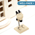 Miniatyrbillede 3 af 4: Børnemikroskop Diy Realistisk Mikroskop Mikro Landskab Tilbehør Metal Krop Mikroskop Møbel Model