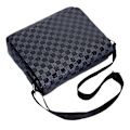 Miniatyrbild 3 av 3: Herr axelväska PU läder rutig crossbody herr crossbody väskor affärs handväskor