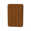 5-pack Silicone Suction Cup Phone Case Holder - Self-Adhesive Hands-Free Mount Compatible with iPhone & Android brown