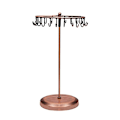 Miniatyrbillede 1 af 5: 23 kroge roterende halskæde display holder vedhæng armbånd smykker stativ rack