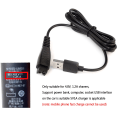 Miniatyrbillede 5 af 5: Usb-oplader til Panasonic Re7-87 Acr3 Acr4 Acr5-serie barbermaskine til barbermaskineoplader