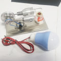 Miniatyrbild 1 av 5: Sterlingmotor Extern förbränningsmotor Generator Ångmotor Fysikvetenskap Experiment Modell Födelsedagspresent Sterling engine-02