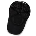 Miniatyrbilde 4 av 5: Mote Solid Mesh Baseball Cap Justerbar Solhatt Snapback for Kvinner Menn Gaver Black
